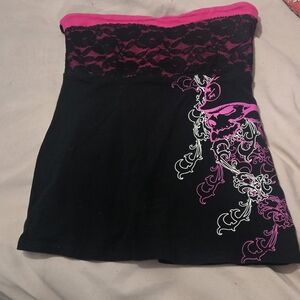 Metal Mulisha Black Textured Top